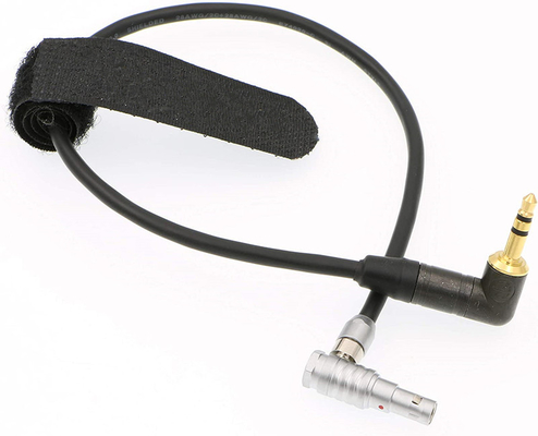 Мужчина Pin Lemo 5 прямоугольный к кабелю прямоугольной камеры 3.5mm TRS аудио для z CAM E2