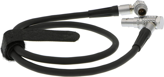 Мужчина Pin Lemo 2 силового кабеля камеры скрепления ARRI Alexa Teradek до 2 прямоугольного Pin женских