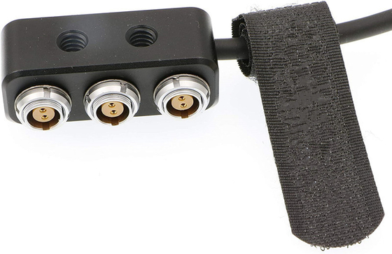 1 к 3 Power Splitter Box Cable D Tap Male Movi Pro AUX Port к 3*2 Pin Box для ARRI RED