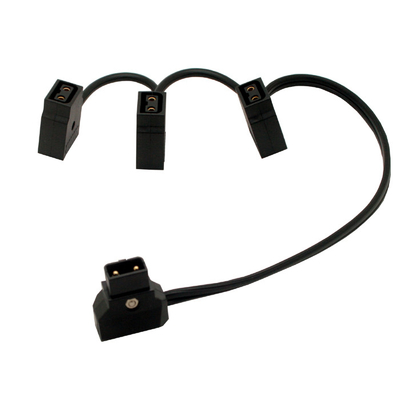 Д-кран/соединения электропитания камеры Повертап привязывают мужчины Д-крана 1 к кабеля 3 женщин