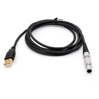 Купить Lemo FGG.1B.304 до USB кабеля 1m 2m 3m 4m Custom Length OEM кабель передачи данных онлайн изготовление