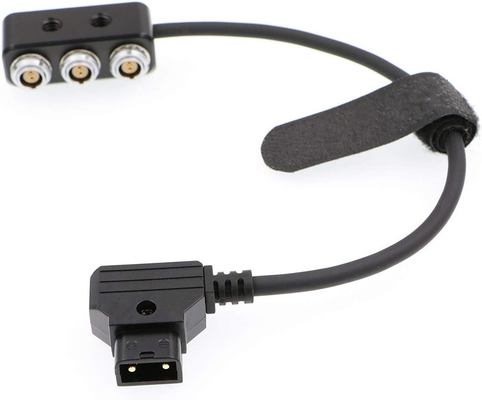 Купить 1 к 3 Power Splitter Box Cable D Tap Male Movi Pro AUX Port к 3*2 Pin Box для ARRI RED онлайн изготовление