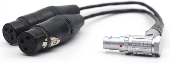 Купить Atomos Lemo 10 Pin To XLR 3 Pin Female Connector Breakout Audio Input Cable для записывающего монитора Shogun онлайн изготовление