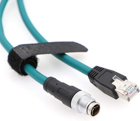 Купить M12 8 Позиция X Код к RJ45 Промышленный Ethernet кабель для Cognex In 8200 8400 серии IP67 водонепроницаемый онлайн изготовление