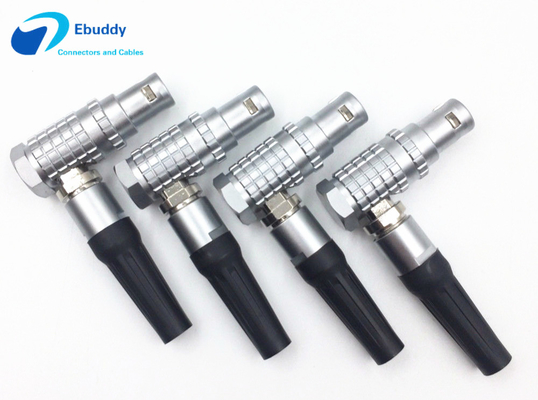 качество  LEMO Metal Circular Connector FHG 1B 2 3 4 5 6 7 8 10 14 16 Pin Right Angle Connector Male Фабрика