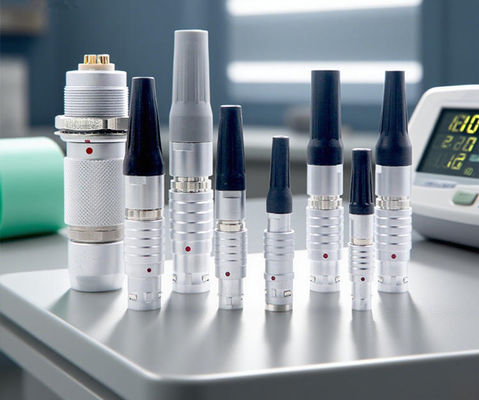 Купить Lemo compatible B series Circula Self Lock Push Pull Connector for Test and Measurement Deivces online manufacture