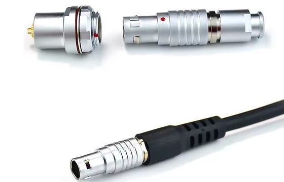 Купить Compatible LEMO FGG EGG 2B circular connectors Male And Female With Customized Cable Assmebly Manufacturer online manufacture