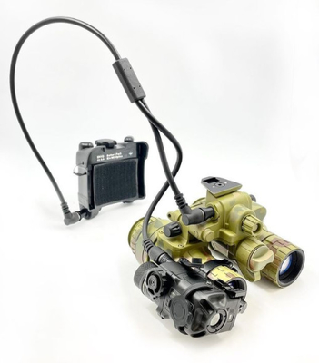 Кабель силовых кабелей y Фишер 1 до 2 изготовленный на заказ для прибора ночного видения BNVD бинокулярного