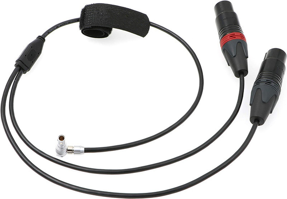 Мужчина Pin Lemo 5 к 2 кабелю женской камеры Pin XLR 3 аудио для z CAM E2