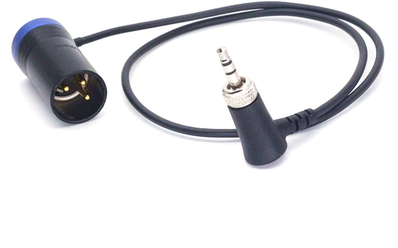 50 см блокируемый 3pin XLR мужской на 3,5 аудио кабель для наушников Sony D11 Возврат от NEUTRIK