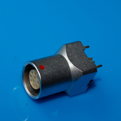 Соединитель PCB печати штепсельной розетки EZG 0B 1B 2B Lemo прямоугольный женский для установки задней панели