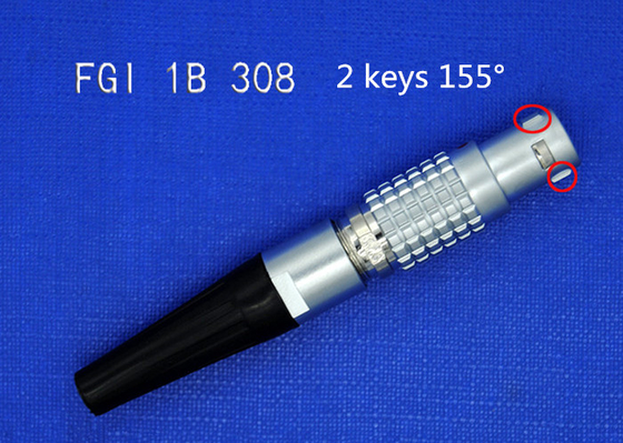 ФГИ 1Б 308 8 соединителей круглого кабеля для кабеля данным по Лайка, 2 ключа Пин кабельные соединители 155 градусов