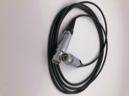Ультразвуковой электрический кабель электропитания зонда, сборки кабеля 6фт коаксиальные изготовленные на заказ