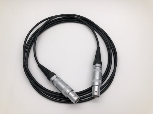 Ультразвуковой электрический кабель электропитания зонда, сборки кабеля 6фт коаксиальные изготовленные на заказ